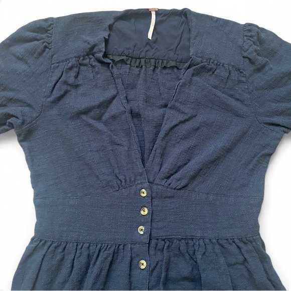 Free People “Love of My Life” Midi Dress – Black | Size M - Picture 3 of 7